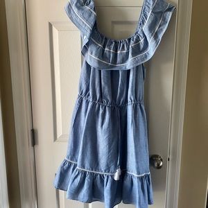 JCrew summer on/off shoulder summer dress size XL EUC